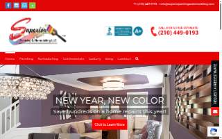 Superior Painting and Remodeling website