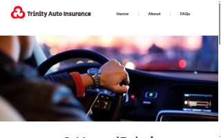 Trinity Auto Insurance website