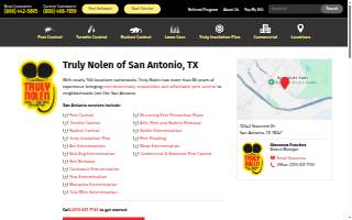 Truly Nolen Pest & Termite Control of San Antonio website