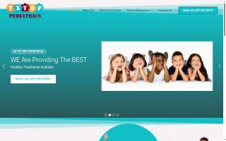 TX Top Pediatrics website