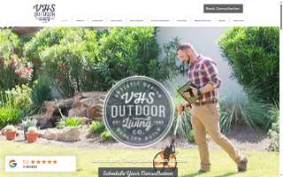 VHS Outdoor Living website