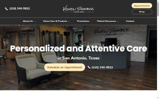 Vision Source Olmos Park website