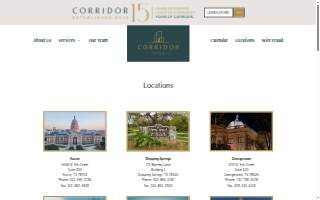Corridor Title San Marcos website