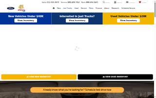Griffith Ford San Marcos website