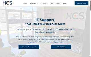 HCS Technical Services LLC website