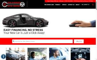 San Marcos Auto Center website