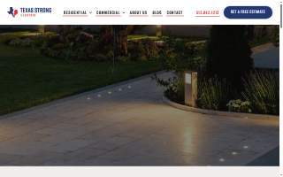 Texas Strong Electric website