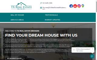 TX Real Estate Brokers website