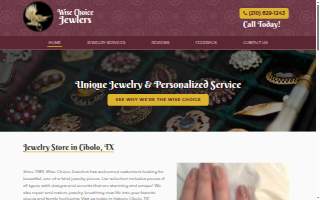 Wise Choice Jewelers website