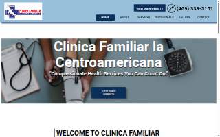 Clinica Familiar la Centroamericana website