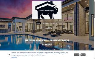White Buffalo Mortgage website