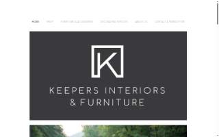 Keepers Interiors & Furniture website