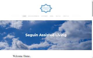 Seguin Assisted Living website