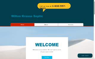 Wilton Krause Septic Tanks website