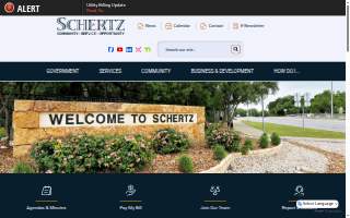 Schertz Law Center website
