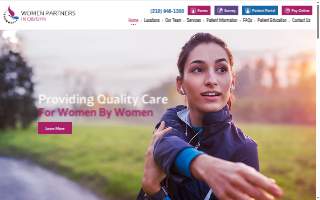 Women Partners in Ob/Gyn website