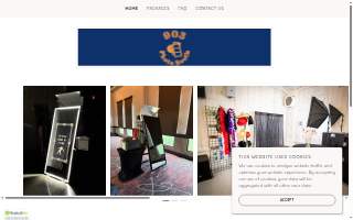 903 Photo Booth website