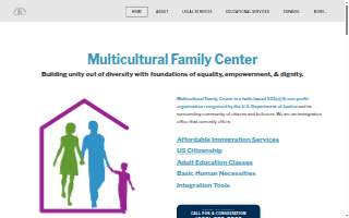 Multicultural Family Center website