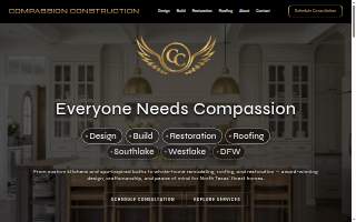 Compassion Construction website