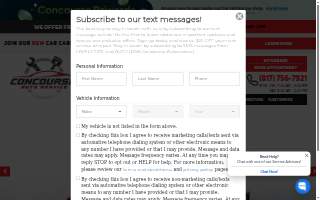Concourse Auto Service - Grapevine/Southlake website