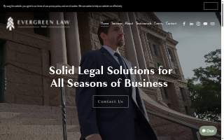 Evergreen Law PLLC website
