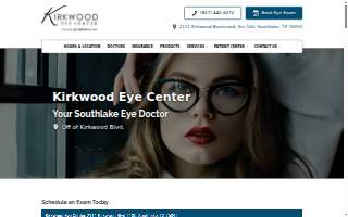 Kirkwood Eye Center website