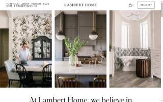 Lambert Home website