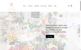 Trophy Blooms website