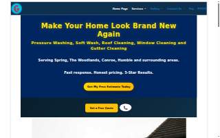 Grand Pressure Wash LLC website