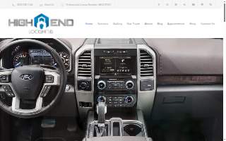 High End Locksmiths website