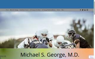 Michael S. George, MD website