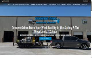 Power Pro Pressure Washing website