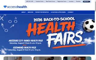 AccessHealth Stafford Clinic website