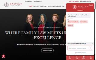 Bastine Law Group website