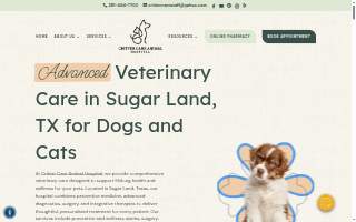 Critter Care Animal Hospital website