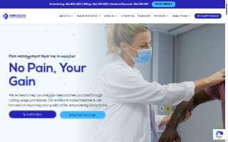 Minivasive Pain & Orthopedics - Stafford website