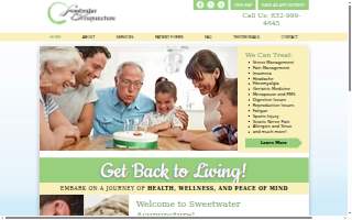 Sweetwater Acupuncture website