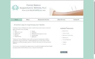 Premier Balance Acupuncture & Wellness website