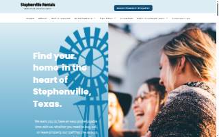 Stephenville Rentals website