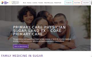 Core Primary Care website