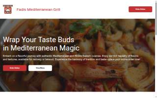 Fadi’s Mediterranean Grill - Sugar Land website