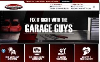 Garage Guys Automotive website
