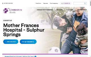 CHRISTUS Mother Frances Hospital - Sulphur Springs website