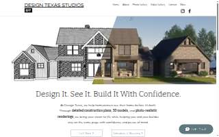 Design Texas Studios website