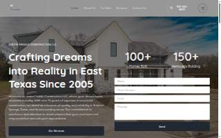Justin Friddle Construction LLC website