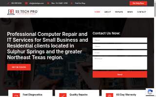 SS TECH PRO - Local Computer Repair, Computer Sales and Data Recovery website