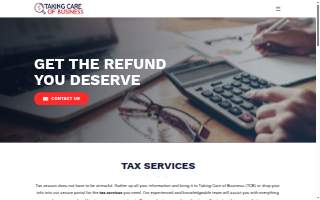 Taking Care of Business website