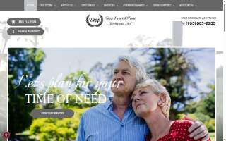 Tapp Funeral Home website
