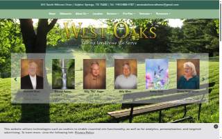 West Oaks Funeral Home website
