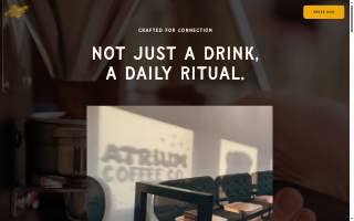 Atrium Coffee Co. website